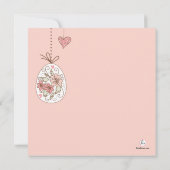 イースター・ラブ・インビテーション 招待状 (裏面)