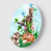 イースター ラージ壁時計 (傾斜)