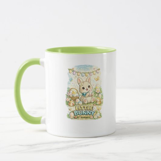 イースター リトルバニー コーヒーマグ マグカップ (左)