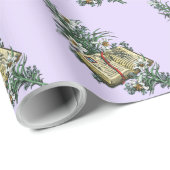 イースター・リリーおよび聖書 ラッピングペーパー (ロールコーナー)