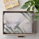 イースター・リリーの対角線の植物のティッシュペーパー 薄葉紙 (ギフト)