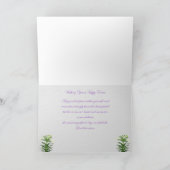 イースター・リリーカード シーズンカード (内部)