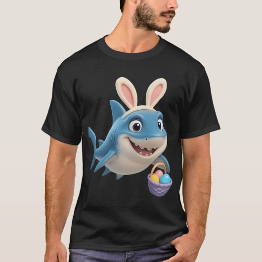イースター・ロングフィン・ヨゴレイヨシザメ Tシャツ (正面)