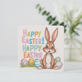 イースター ヴィンテージ ウサギ カスタマイズ シーズンカード (スタンド正面)