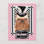 イースター – 一部のバニーはあなたを愛している – ブリュッセルGriffon シーズンポストカード (正面)