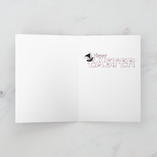 イースター – 一部のバニーはあなたを愛している – 柴犬 シーズンカード (内部)