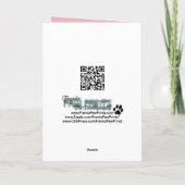 イースター – 一部のバニーはあなたを愛している – Corgi Owen シーズンカード (裏面)