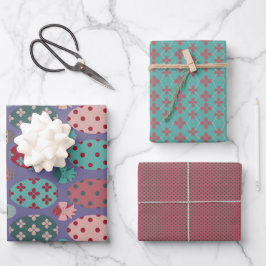 イースター – 体前向きバンニーズコンパニオン ラッピングペーパーシート