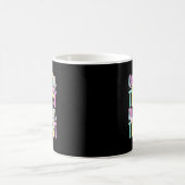 イースター 作業療法士 かわいい カラフル 春 コーヒーマグカップ (中央)