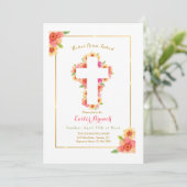 イースター 十字架 招待状 (スタンド正面)