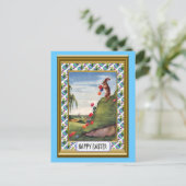 イースター – 卵転がの シーズンポストカード (スタンド正面)