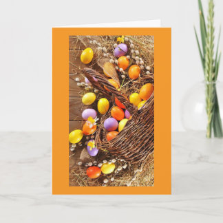 *イースター***友より** カード