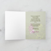 イースター – 娘と彼女の家族 シーズンカード (内部)