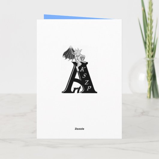 イースター – 子犬の飼い犬のウサギとひよこ シーズンカード (裏面)