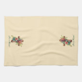 イースター「彼は復活した」クロス キッチンタオル (横)