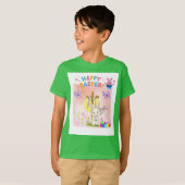 イースター・彼は復活した 子供用Tシャツ | 信仰 希望 愛 Tシャツ (正面フル)