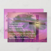 イースター – 彼は復活している – 宗教 シーズンポストカード (正面/裏面)