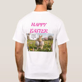 イースター 急がなきゃ Tシャツ (裏面)