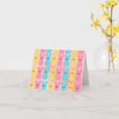 イースター 折り紙のグリーティングカード カード (黄色い花)