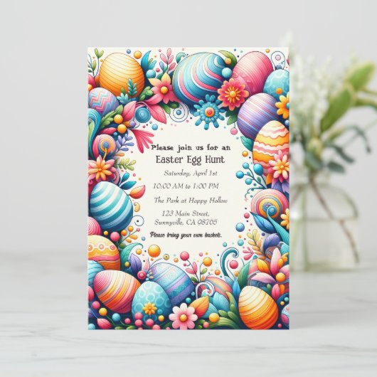 イースター 招待状 (スタンド正面)