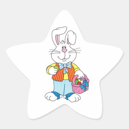 イースター 星シール (正面)