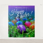 イースター 春の卵の狩り | フォト 背景 タペストリー (正面)