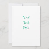 イースター – 牧草地の卵のバスケット 案内状 (裏面)