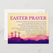 イースター 祈りのカード ポストカード (正面/裏面)