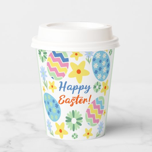 イースター 紙コップ (正面)