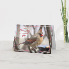 イースター（鳥）ショウジョウコウカンチョウ シーズンカード