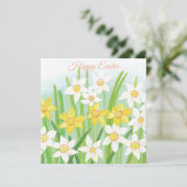 イースター(黄色と白) カード (スタンド正面)