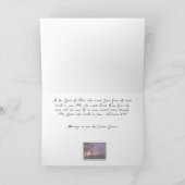 イースター- 3つの木の十字の挨拶状 シーズンカード (内部)