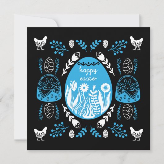 イースター 4月 休日 シーズンカード (正面)