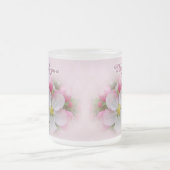 イースター – Apple Blossom Time フロストグラスマグカップ (中央)