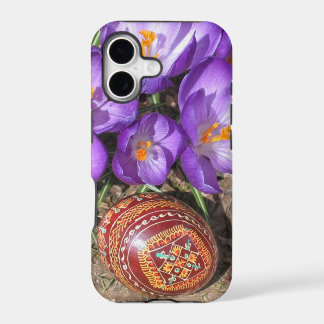 イースター iPhone 5/5S かすみ草 カバー