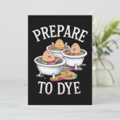 イースター Sunday に楽しい卵狩り 染色する準備を 招待状 (スタンド正面)