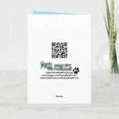 イースター- Weimaraner -ベン シーズンカード (裏面)