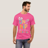 イースターABAセラピスト行動分析士ヒップRBT Tシャツ (正面フル)