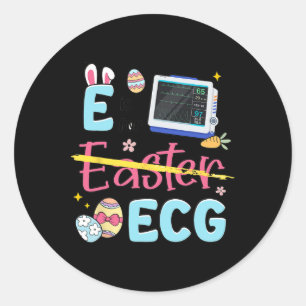 イースターEはEcg Ekgナース心臓病ハートラット用 ラウンドシール