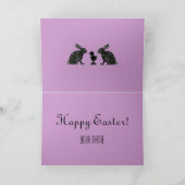 イースターMartzkinカード© 2012年のM. Martz シーズンカード (内部)