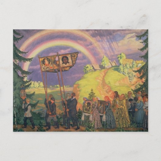 イースターProcession 1915年 シーズンポストカード (正面)