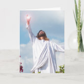 イースターRessurected神のイエス・キリスト挨拶状 シーズンカード (正面)