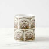 イースターSips：子羊の装飾イースターマグ🐇🌸 コーヒーマグカップ (中央)