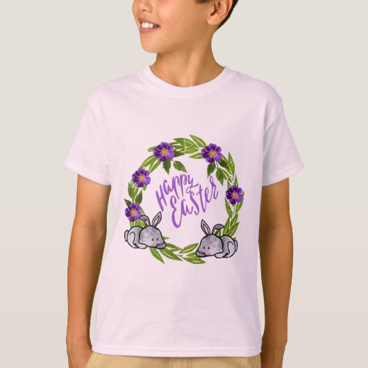 イースターTシャツ ハッピーイースター Tシャツ (正面)