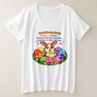 イースターTシャツ プラスサイズTシャツ
