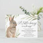 イースタ男女兼用ーバンカップルベビーシャワー 招待状 (スタンド正面)