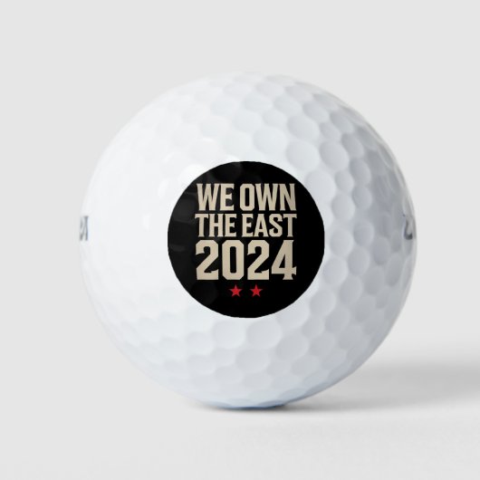 イーストを制す者 2024 ゴルフボール (正面)
