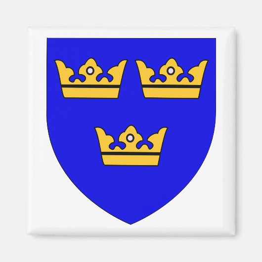 イーストアンリアコート・オブ・アームズ マグネット (正面)