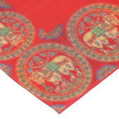 イーストインディアンゾウプリント テーブルクロス (アングル)