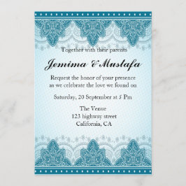 イーストインディアン結婚マンダラ 招待状